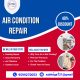Air Conditioning HVAC repair flyer - Made with PosterMyWall